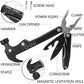14 in 1 Stainless Steel Multifunctional Hammer Tool
