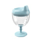 🔥5oz Plastic Goblet Sippy Cup