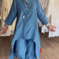 Women's Solid Color Linen Casual Suit