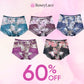 Ultralight Breathable High-waisted Rose Print Panties
