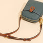First Layer Cowhide Crossbody Bag Elegant Ladies Coin Purse for Weekend Vacation