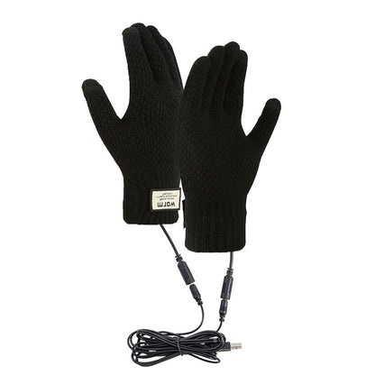 🔥HOT SALE 49% OFF🔥USB Rechargeable Electric Heated Knitted Gloves
