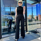 🥰HOT SALE 60% OFF🥰Tummy Control Button Wide Leg Pants