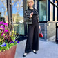 🥰HOT SALE 60% OFF🥰Tummy Control Button Wide Leg Pants