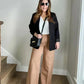 🥰HOT SALE 60% OFF🥰Tummy Control Button Wide Leg Pants