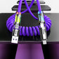 Compact 4-in-1 Retractable Car Charging Cable