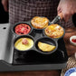 4-cup Cast Iron Non-stick Egg Frying Pan