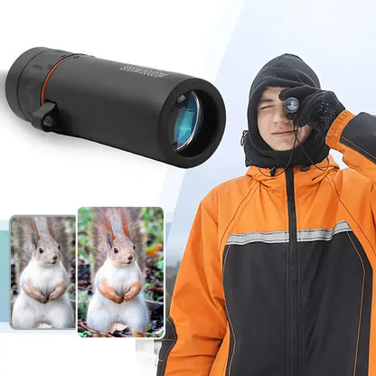 🔭 50% OFF NOW! ✨ Outdoor Portable Monocular Telescope - 12x50 High Definition with Smartphone Adapter for Adventures 🌄📱