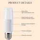 High-Lumen Long-Lasting Bright LED Bulb