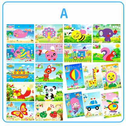 Educational DIY Craft 3D Stickers