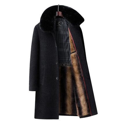 📢📢50 % OFF !!⏰Men's Lined Business Casual Winter Coat