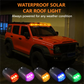 🚗✨Solar-Powered Car Roof Light – Waterproof, Remote Control & Easy Installation 🚗✨