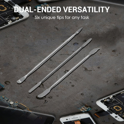 📱 BUY 2 GET 1 FREE! 🛠️ 3-in-1 Electronics Opening Kit – Pry Tools, Spudgers & Precision Screwdrivers for Phones & Laptops 📦✨