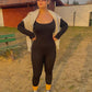 🔥Jumpsuit with Tummy ControlPanel