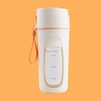Portable Wireless Blender: 8-Blade USB Travel Juice Cup with Powerful 1300mAh Rechargeable Battery