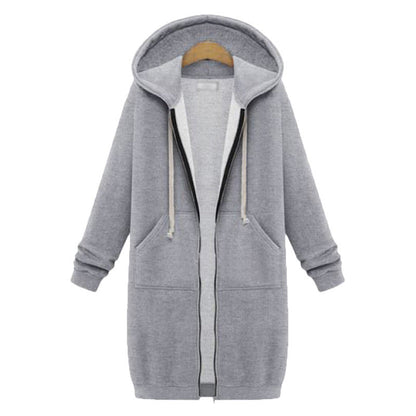 Women's Casual Zip up Fleece Hoodies