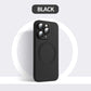 Liquid Silicone Magnetic Case Cover For iPhone