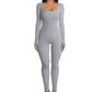 🔥Jumpsuit with Tummy ControlPanel